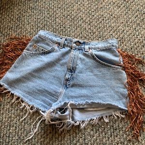 Urban Outfiters high waisted Levi Shorts